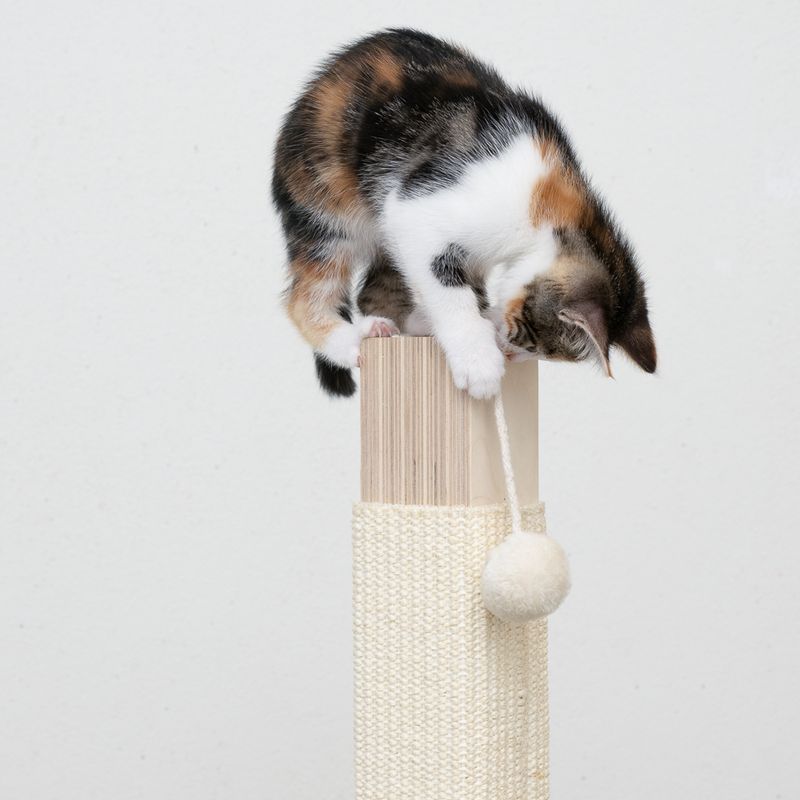 Modern Living Manhattan Scratching Post Cream