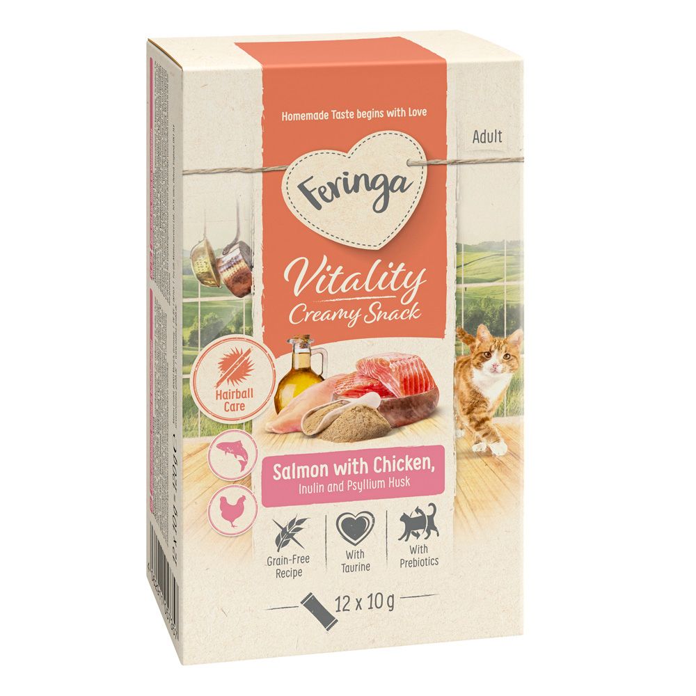 Feringa Vitality Creamy Snacks Chicken (12 x 10g)