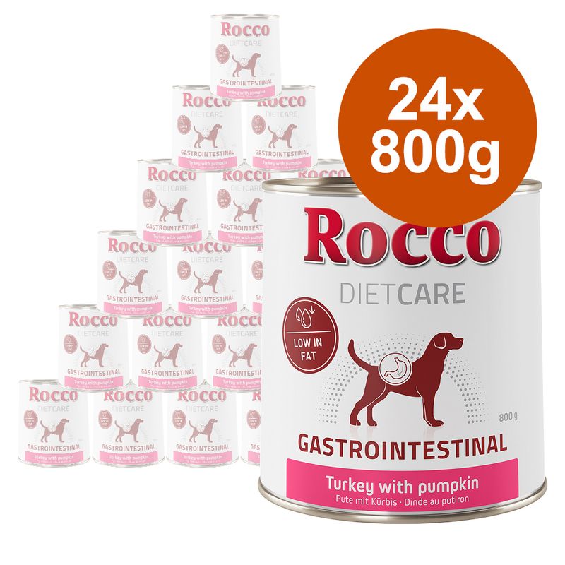 Rocco Diet Care Gastrointestinal - Turkey with Pumpkin 6 x 400g
