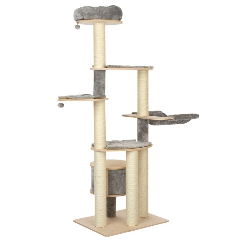 Natural Paradise Petunia Scratching Tree Cream