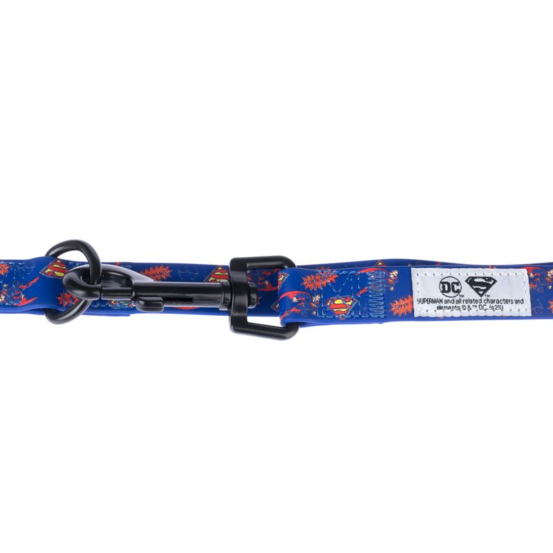 DC Superman Dog Lead 200cm Length, 20mm Width