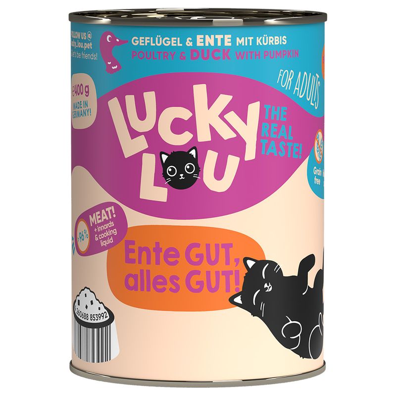 Lucky Lou Adult Saver Pack 24 x 400g Poultry