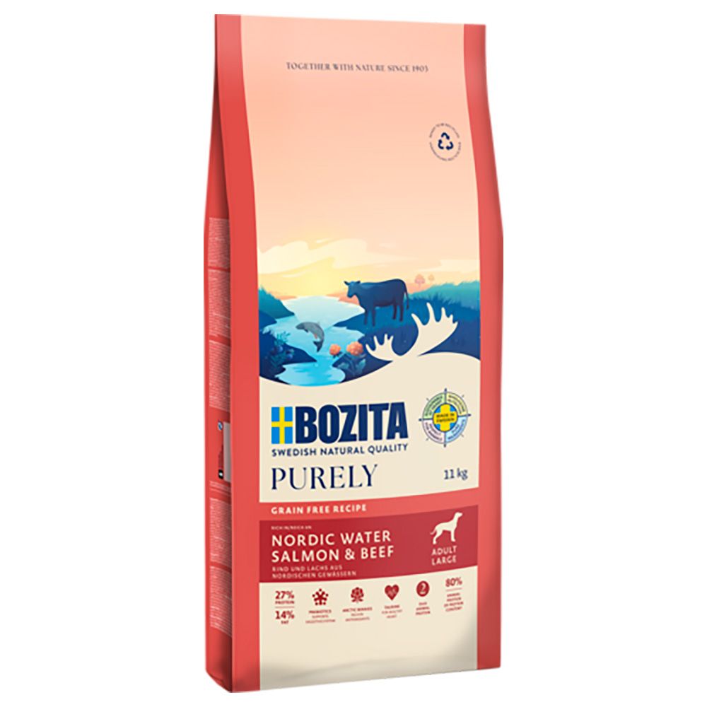 Bozita Grain Free Salmon & Beef for Large Dogs 2.5kg