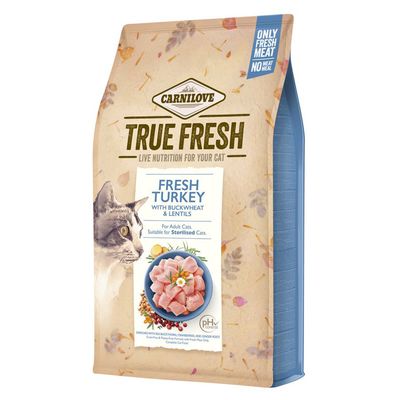 Carnilove True Fresh turkey for cats 4.8 kg