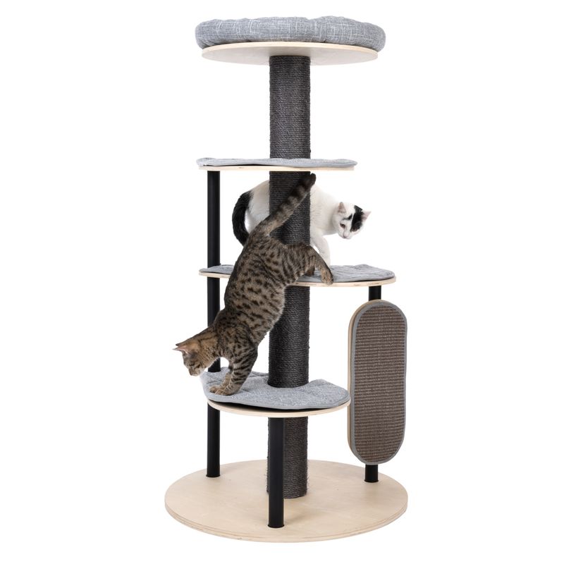 Modern Living Moraira Scratching Post Natural / dark grey