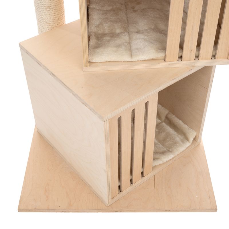 Natural Paradise Silene Cat Tree Light Grey