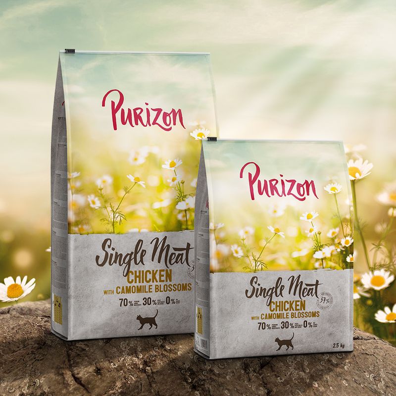 Purizon Single Meat Chicken with Camomile Blossoms 100g