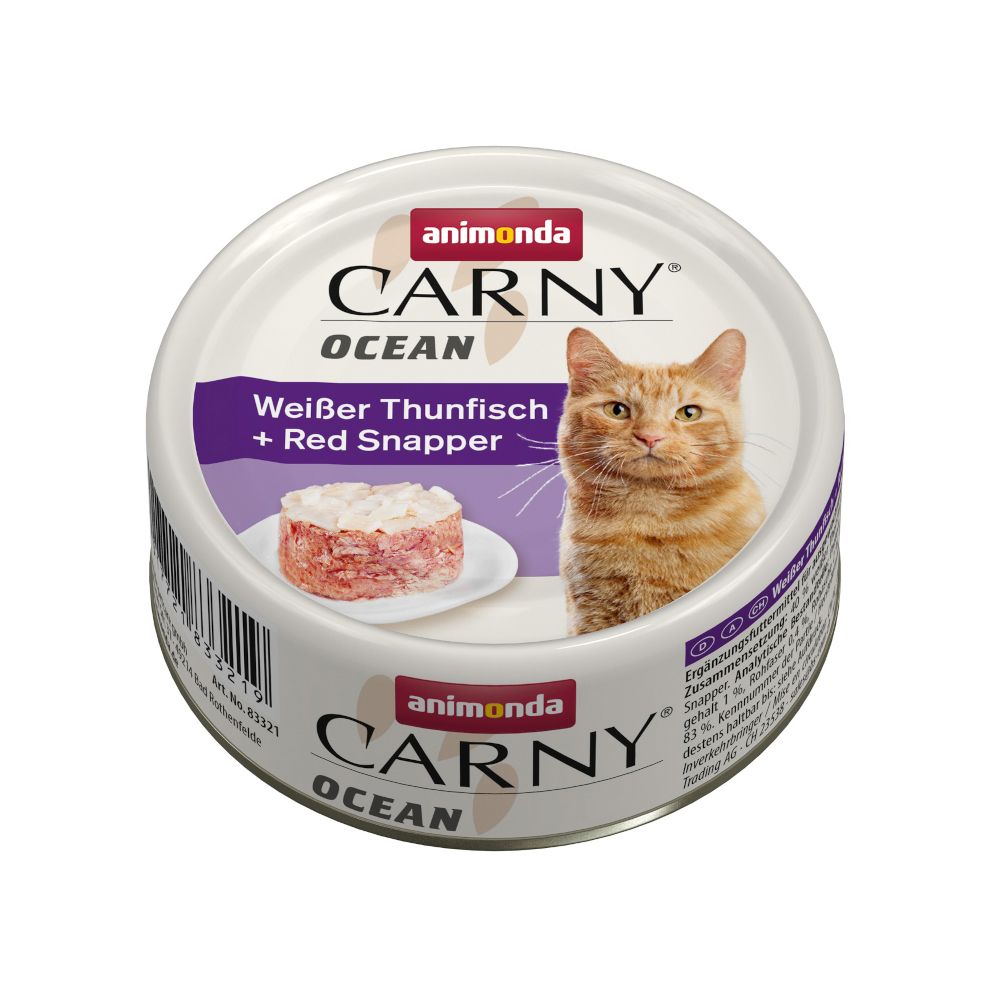 animonda Carny Ocean 24 x 80g White Tuna & Beef