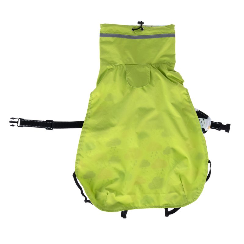 TIAKI Clouds Reversible Dog Raincoat approx. 30cm (Back Length)