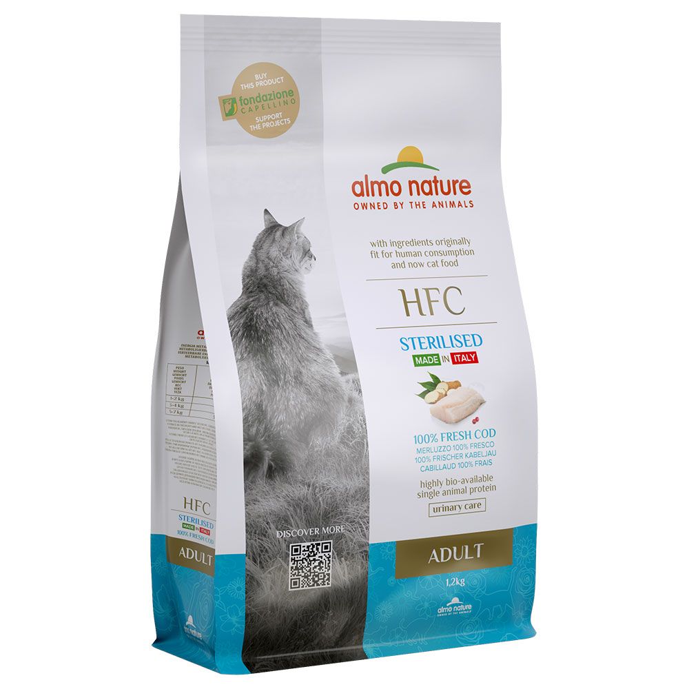 Almo Nature HFC Adult Sterilised Cod 1.2kg