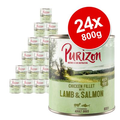 Purizon Adult Saver Pack 24 x 800g Mixed Pack: 4 Varieties