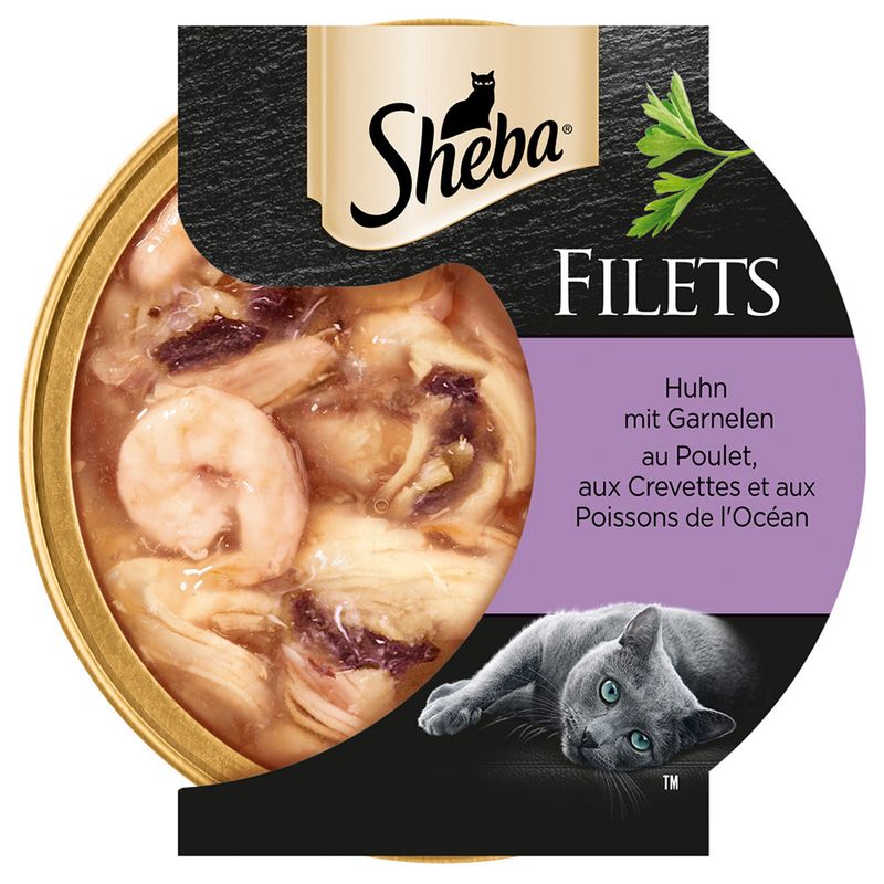 Sheba Fillets 32 x 60g Chicken with Tuna