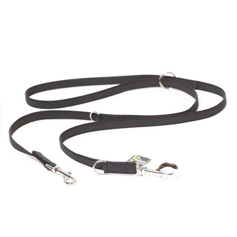 JULIUS-K9® Supergrip Double Adjustable Lead 220cm x 20mm (L x W)