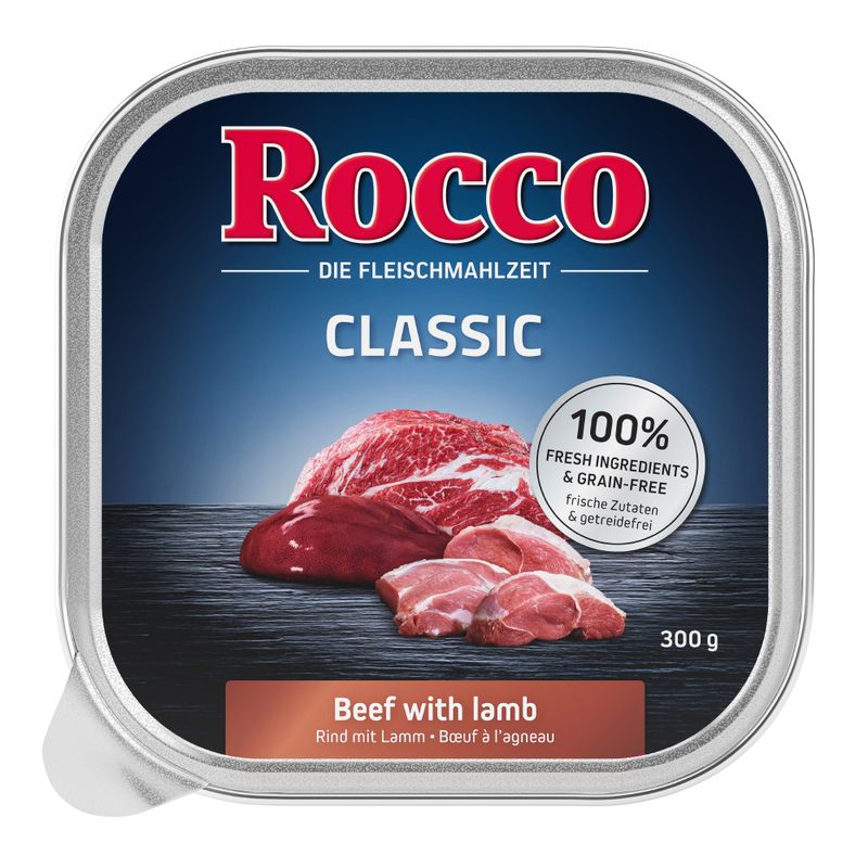 Rocco Trays Mixed Trial Pack 9 x 300g Menu Mix 1: Beef, Poultry, Lamb