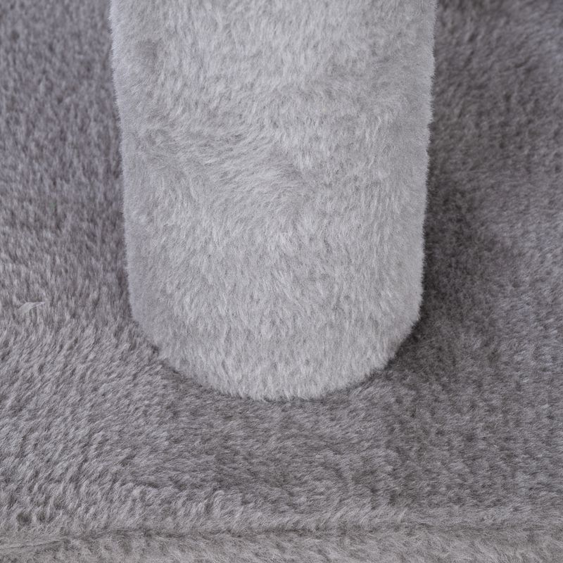 zooplus Basics Scratching Tree - Large Grey