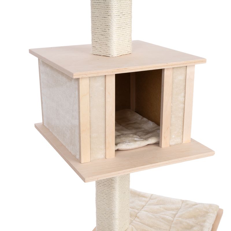 Natural Paradise Ceiling Cat Tree - Orchid Vanda Cream