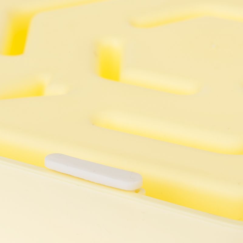 TIAKI Slow Feeder Yellow Hexagon 450 ml