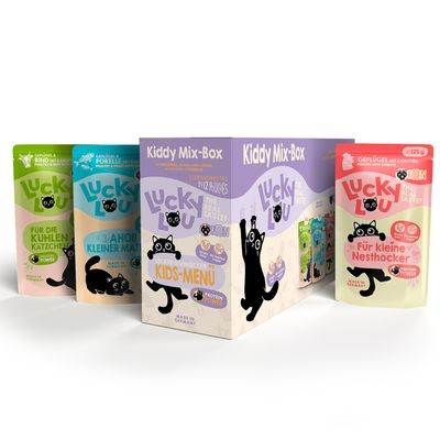 Lucky Lou Kitten Mix 12 x 125 g Mix I