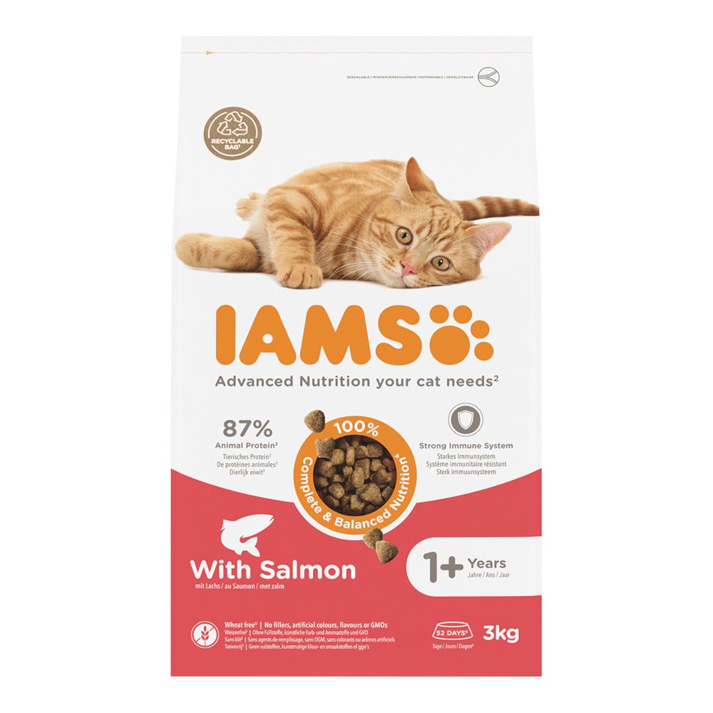 IAMS Advanced Nutrition Adult Cat with Salmon 3kg
