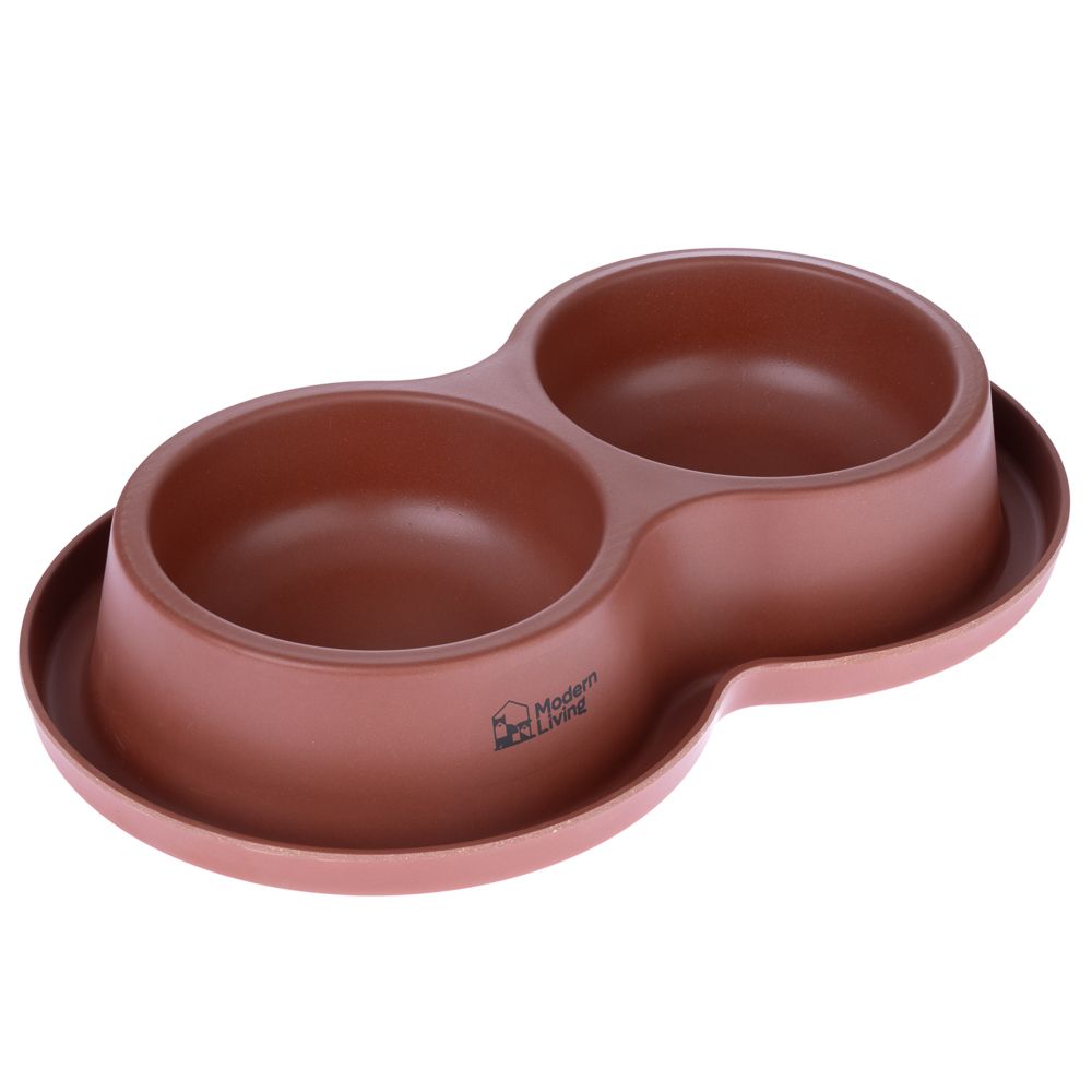 Modern Living Fujian Double Bowl 2 x 550ml
