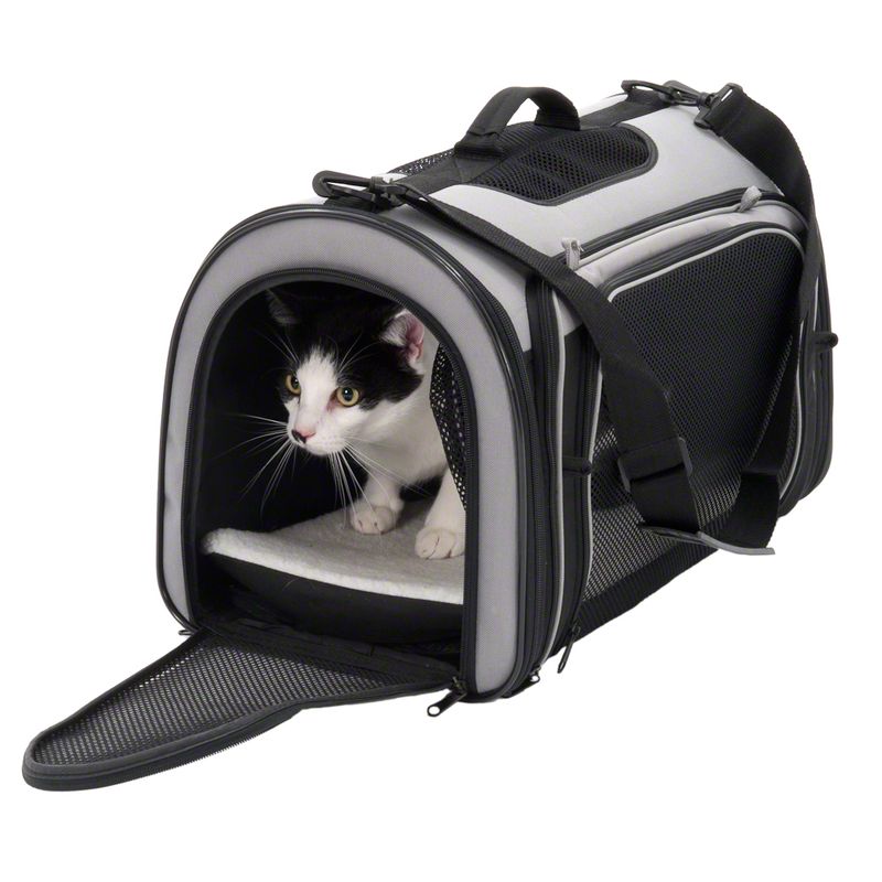 Pet Carrier Freedom with Side Extension 50 x 29 x 32 cm (L x W x H)