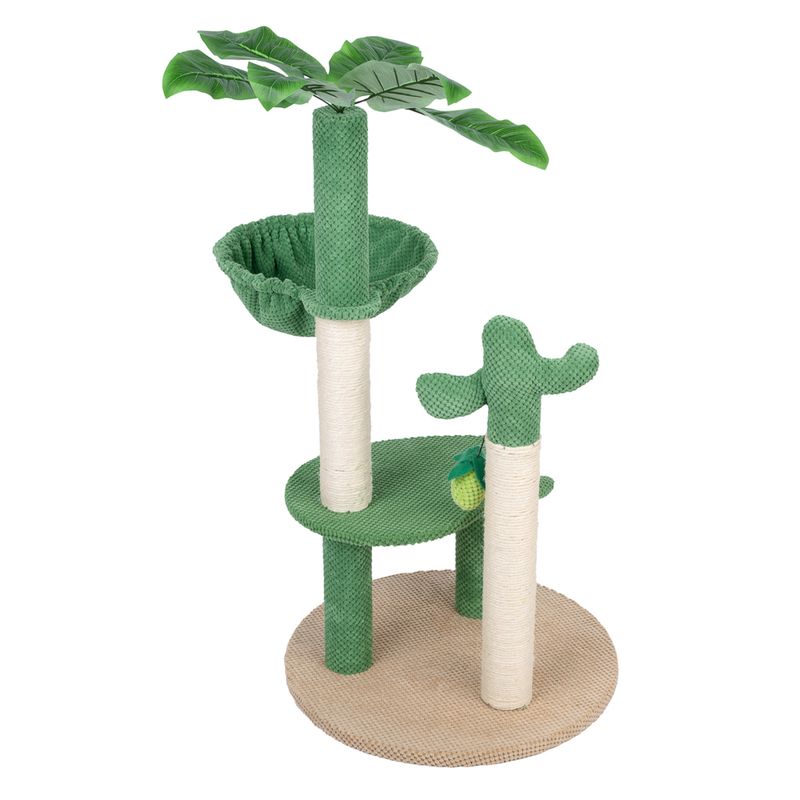 TIAKI Nature Green Desert Scratching Post Green/Brown