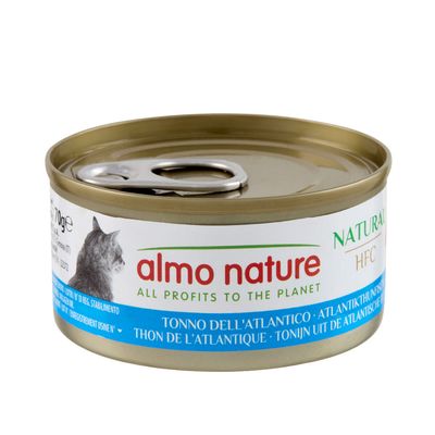Almo Nature 6 x 70g HFC Natural Atlantic Tuna