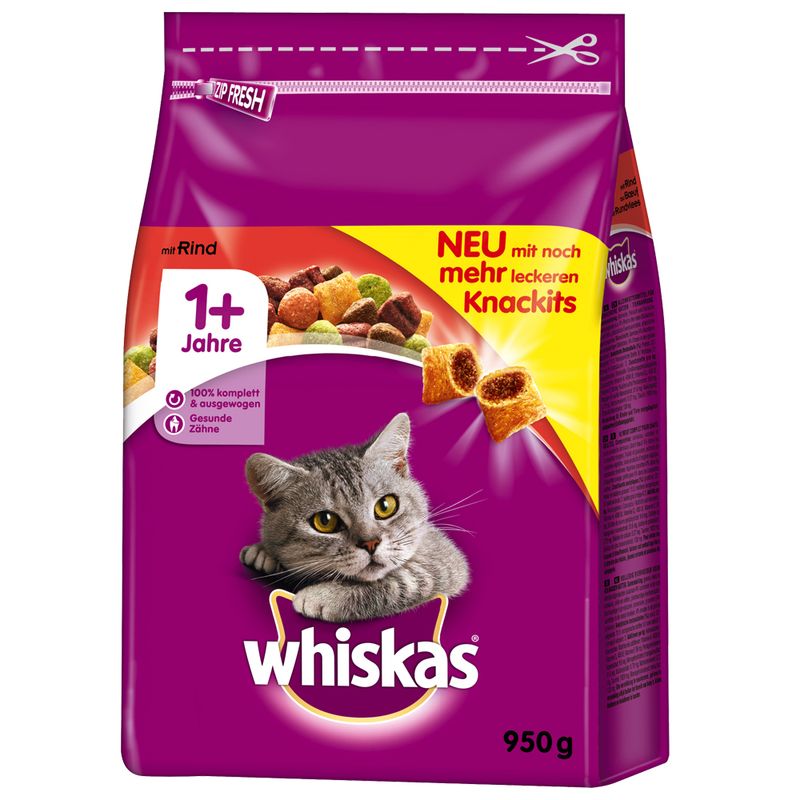 Whiskas Dry Cat Food Economy Packs 1+ Chicken (2 x 7kg)