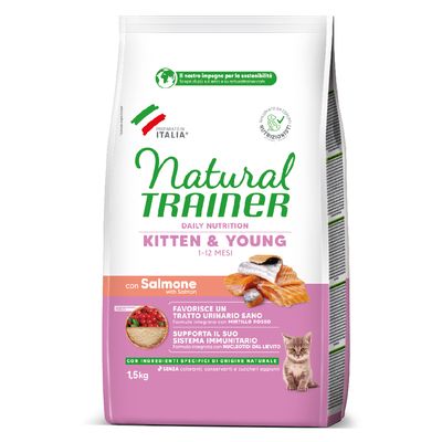 Natural Trainer Kitten Salmon 1.5 kg