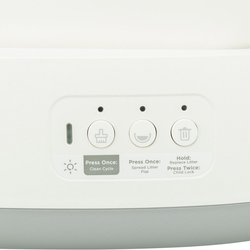 Trixie Self-Cleaning Cat Litter Box White