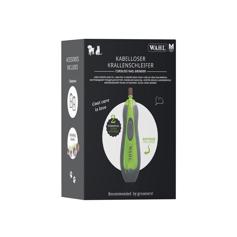 MOSER® Cordless Claw Grinder 15.3 x 4.2 x 3.1 cm (L x W x H)