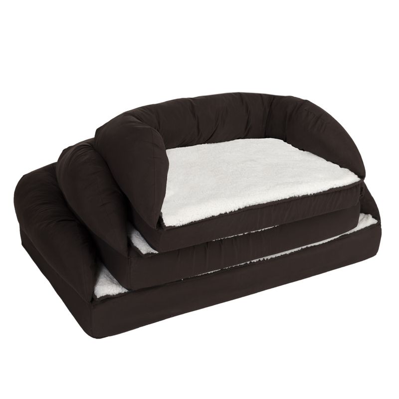 Orthopaedic square dog bed 75 x 50 x 25 cm (L x W x H)
