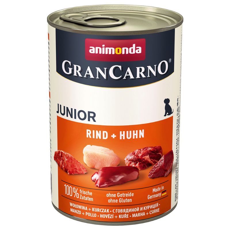 animonda GranCarno Original Saver Pack 24 x 400g Salmon & Spinach