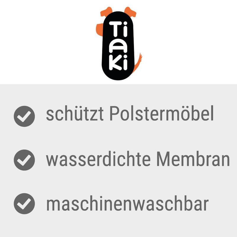 TIAKI dog blanket Nelly L 140 x W 125 cm