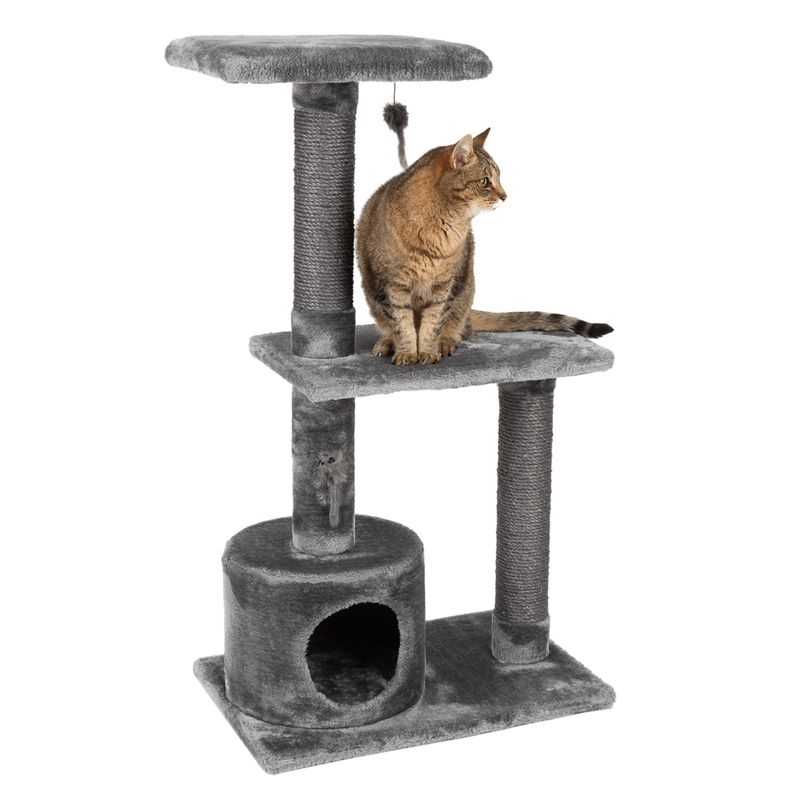 Erebus Cat Tree Dark Grey