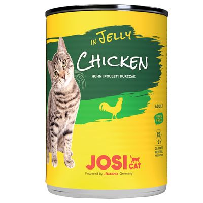 JosiCat Wet Food in Jelly 12 x 400g Beef
