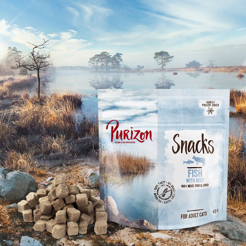 Purizon Cat Snacks Grain-Free Saver Pack 3 x 40g Mix