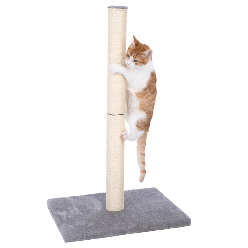 zooplus Basics Scratching Post Grey
