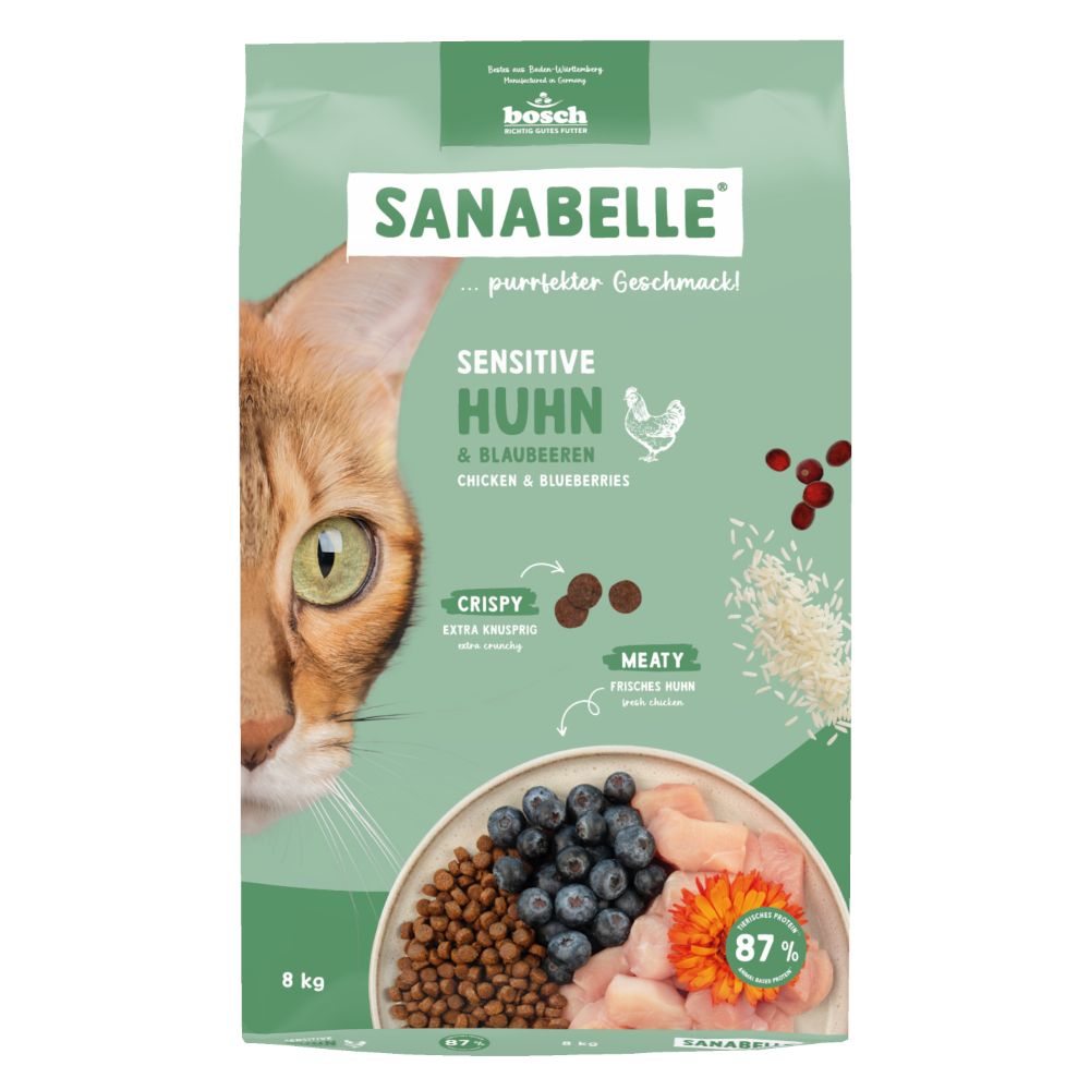 Sanabelle Sensitive Chicken & Blueberries 2kg