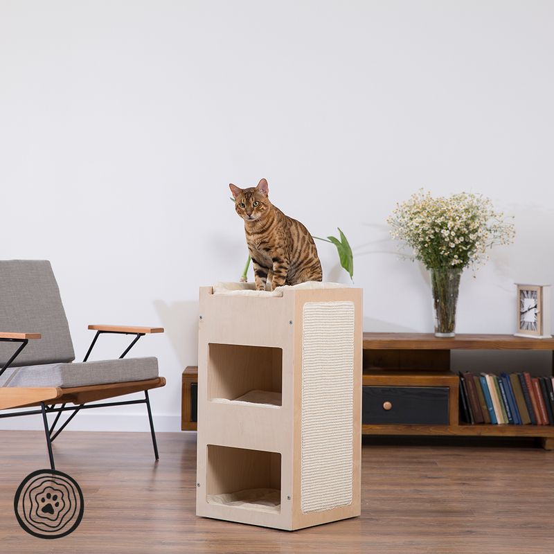 Natural Paradise Scratching Barrel - Daisy S Cream