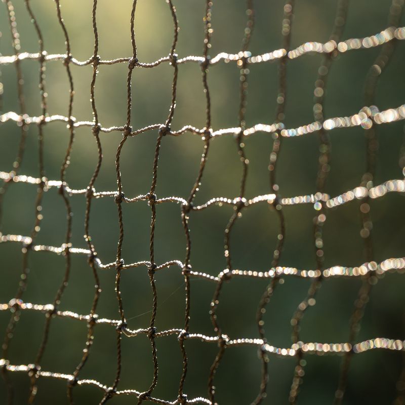 TIAKI Cat Safety Net with Wire Reinforcement - Black 2 x 1.5 m