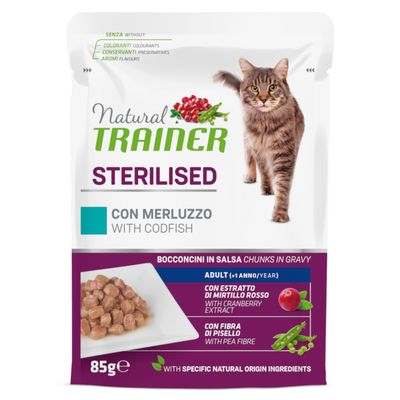 Nova Foods Natural Trainer Adult Sterilised Turkey (12 x 85g)