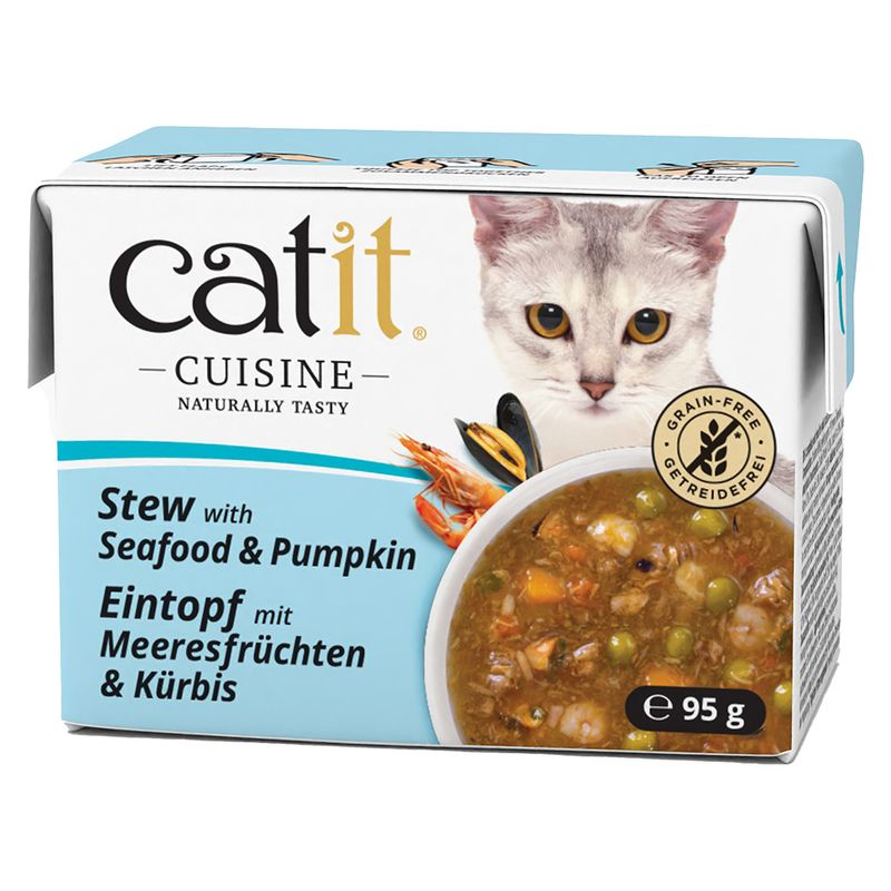 Catit Cuisine Stew 12 x 95g Chicken with Squash