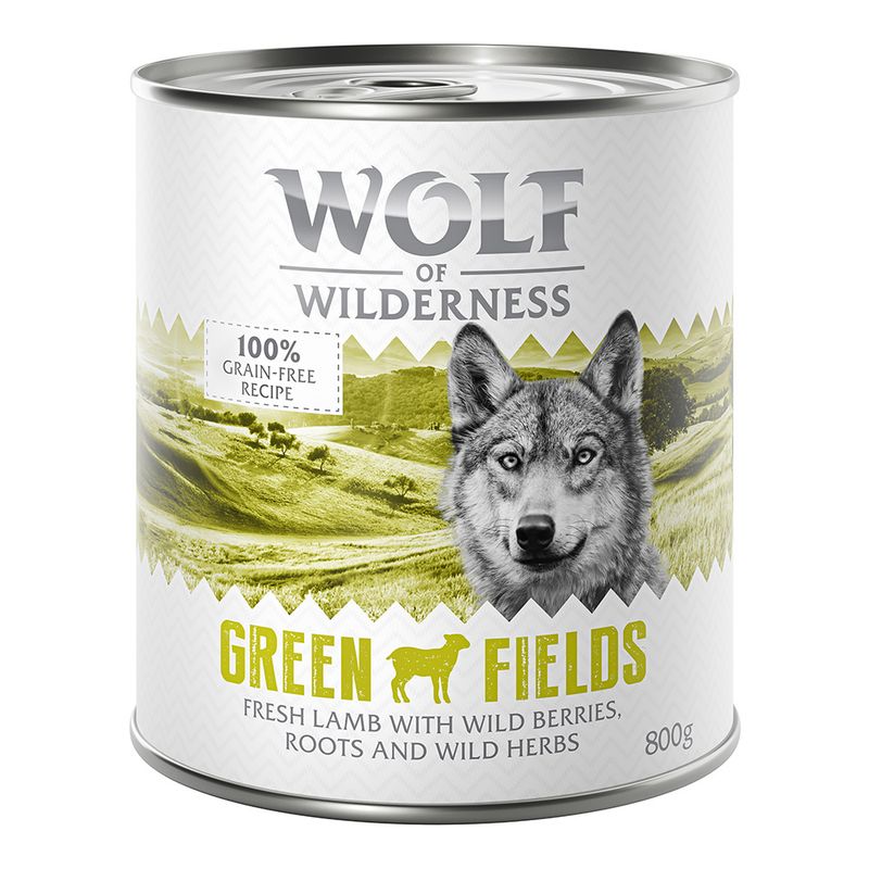 Wolf of Wilderness Adult Single Protein 6 x 800g Mixed Pack (3 Varieties)