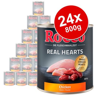 Rocco Real Hearts Saver Pack 24 x 800g Mixed Pack