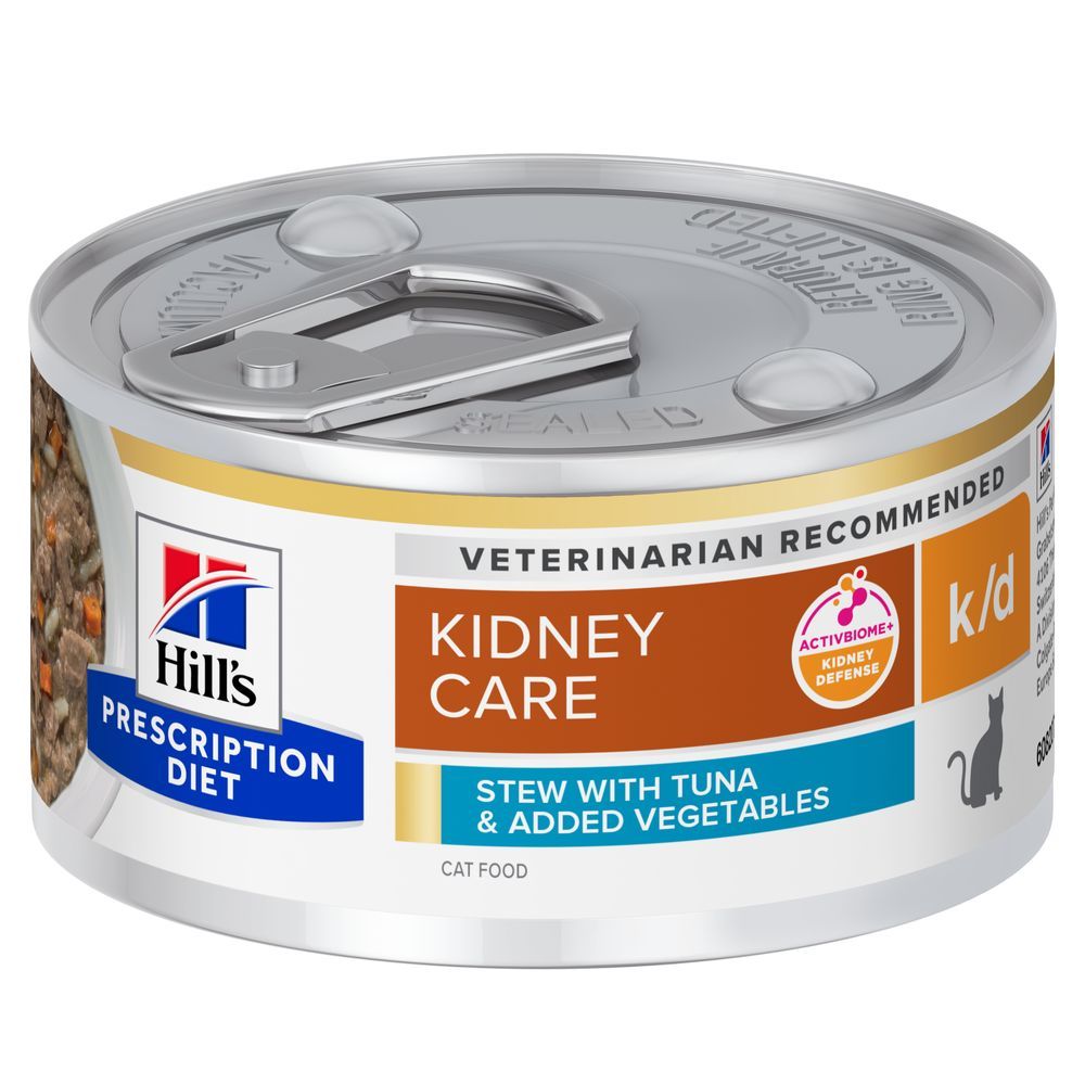 Hill's Prescription Diet k/d Kidney Care Stew - Tuna & Vegetables 24 x 82g