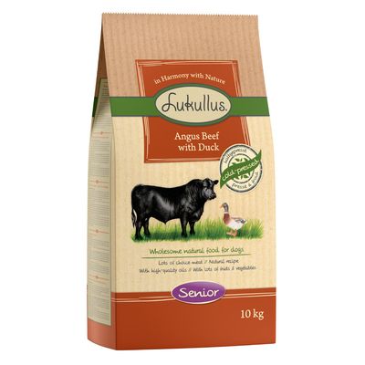Lukullus Senior Angus Beef with Duck 10kg