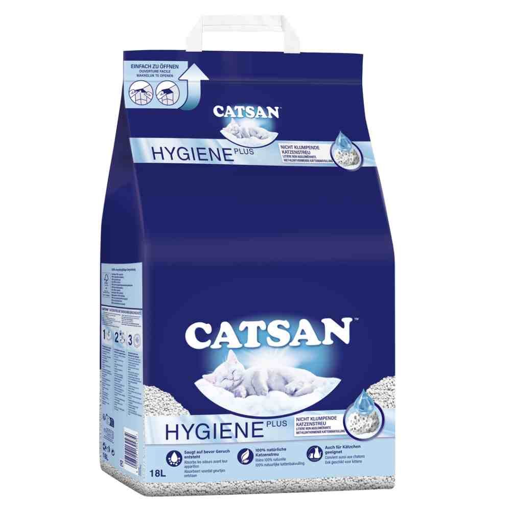 Catsan Hygiene Plus Cat Litter 18l