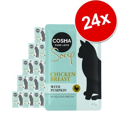 Cosma Soup Saver Pack 24 x 40g Mix 1 (4 Varieties)