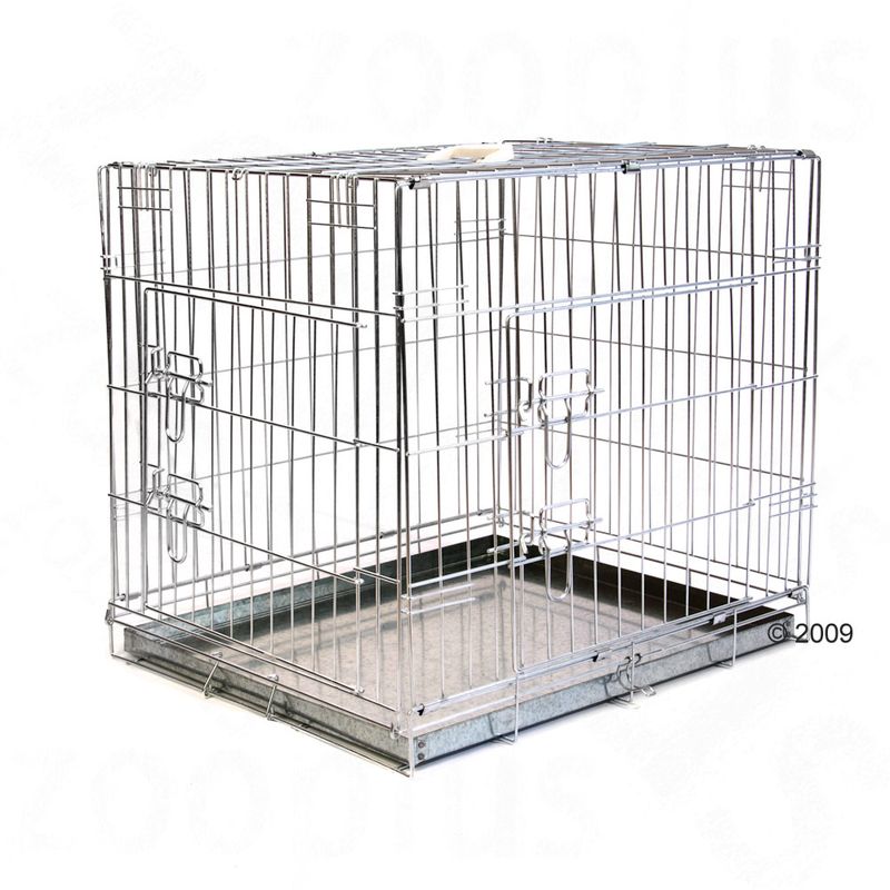 Double Door Crate S: 63 x 55 x 61cm (L x W x H)